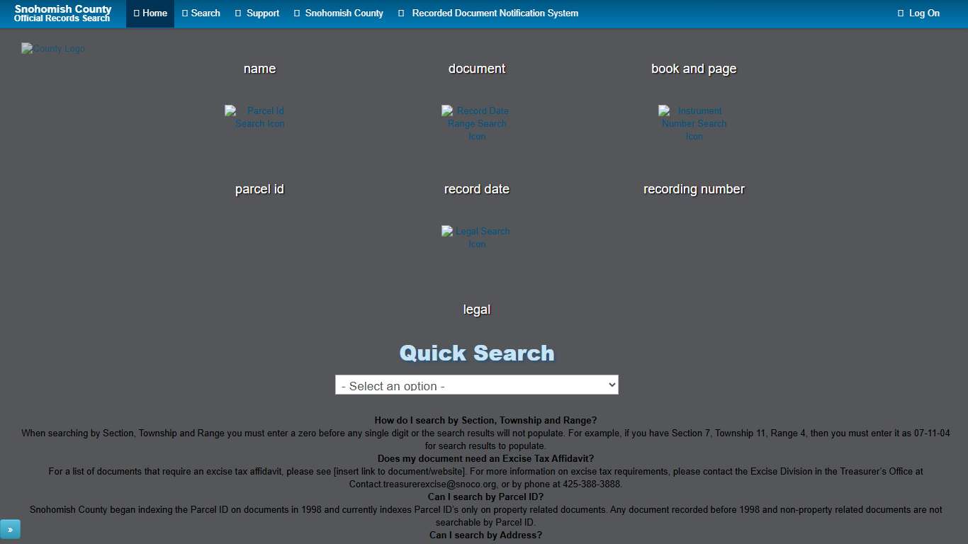 Landmark Web Official Records Search